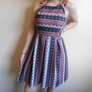 Boho Sleeveless Midi Dress
